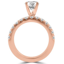 14k Rose Gold Diamond 3 1/5ct TDW Engagement Ring