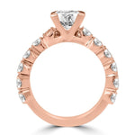 14k Rose Gold Diamond 3 2/5ct TDW Bridal Set