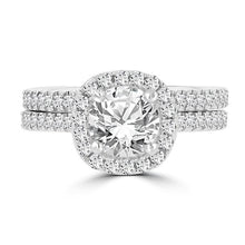 14k White Gold Diamond 1 3/4ct TDW Bridal Set