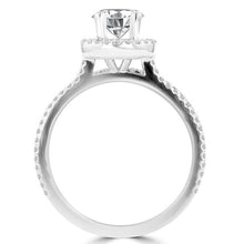 14k White Gold 0.95ct. TDW Diamond Bridal Set