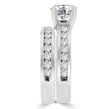 14K White Gold Diamond 2.25cts TDW Bridal Set