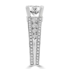 14K White Gold Diamond 2.00cts TDW Engagement Ring