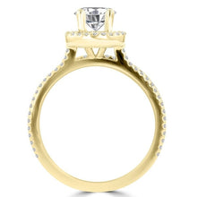 14k Yellow Gold 0.95cts TDW Diamond Bridal Set