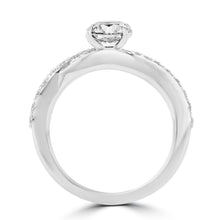 14K White Gold 1.30cts TDW Engagement Ring
