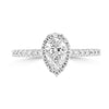 14K White Gold Diamond 1.00ct TDW Engagement Ring
