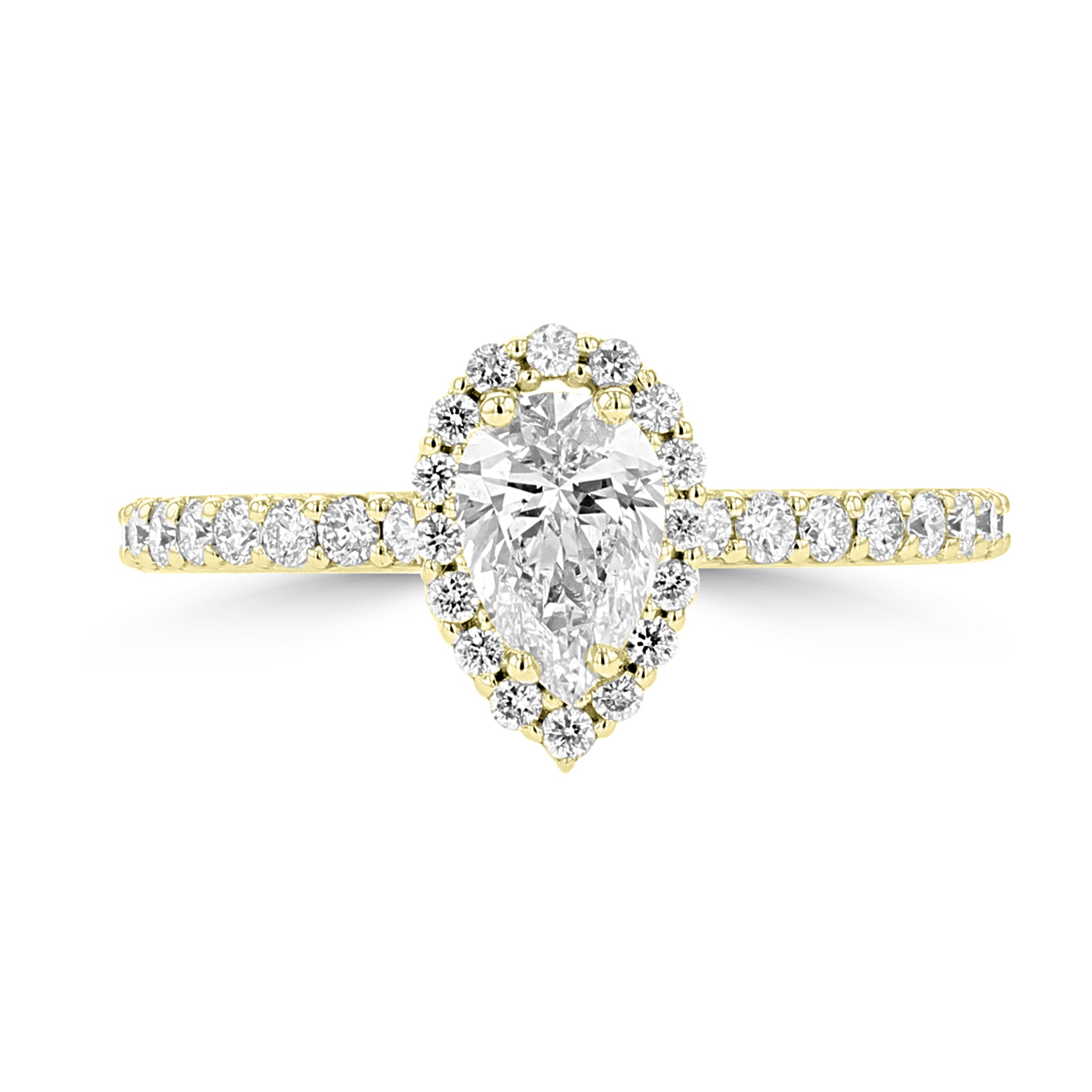 14K Yellow Gold Diamond 1.00ct TDW Engagement Ring