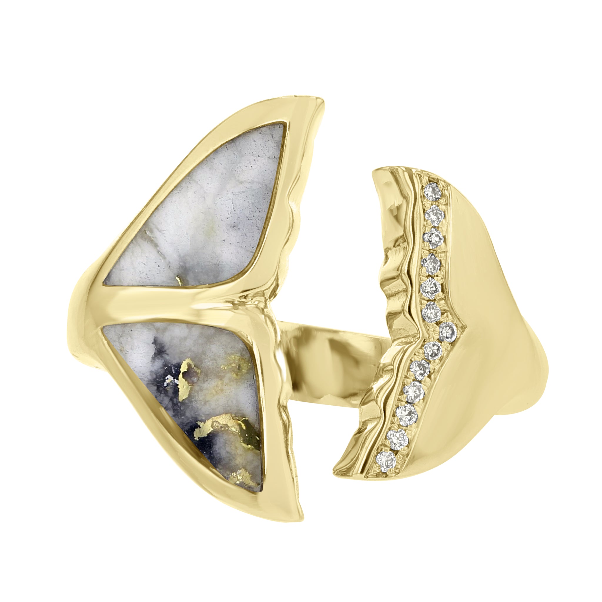 Quartz Inlay Gold Quartz – La Vita Vital