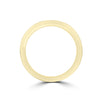 14K Yellow Gold & Gold Quartz Inlay and Diamond 0.07ct TDW (SI1-VS, G-H) Ring