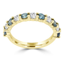 14K Yellow Gold 1/4ct TGW Alexandrite and 1/3ct TDW Diamond Ring (G-H, SI1-SI2) by La Vita Vital