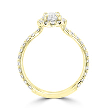 14K Yellow Gold Diamond 1.35cts TDW Engagement Ring