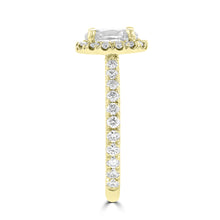 14K Yellow Gold Diamond 1.35cts TDW Engagement Ring