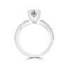 14K White Gold Diamond 1.85cts TDW Engagement Ring