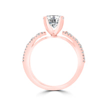 14K Rose Gold Diamond 1.85cts TDW Engagement Ring