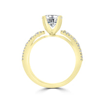 14K Yellow Gold Diamond 1.85cts TDW Engagement Ring