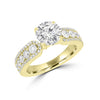 14K Yellow Gold Diamond 1.85cts TDW Engagement Ring