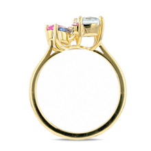 Multi-color Sapphire Ring