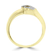 18K Yellow Gold, Fine Color Changing Brazilian Alexandrite 0.23cts & Diamond 0.03cts TDW (SI1-VS, G-H) Ring by La Vita Vital