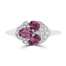 18K White Gold, Brazilian Alexandrite 1.00cts & Diamond 0.10cts (SI1-VS, G-H) Ring by La Vita Vital