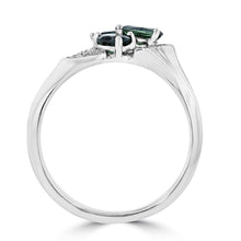 18K White Gold, Brazilian Alexandrite 1.00cts & Diamond 0.10cts (SI1-VS, G-H) Ring by La Vita Vital