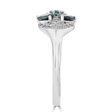 18K White Gold, Brazilian Alexandrite 1.00cts & Diamond 0.10cts (SI1-VS, G-H) Ring by La Vita Vital