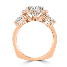 14K Rose Gold Diamond 5.25cts TDW Engagement Ring