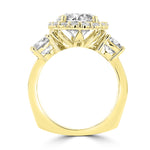 14K Yellow Gold Diamond 5.25cts TDW Engagement Ring