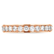 14k Rose Gold Diamond 1/3ct TDW Wedding Band