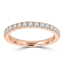 14K Rose Gold Diamond 0.55ct TDW Wedding Band