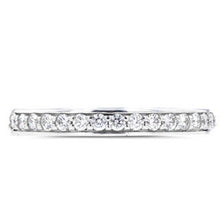 14K White Gold Diamond 0.30cts TDW Wedding Band
