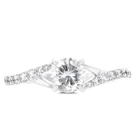 14K White Gold 1.30cts TDW Engagement Ring