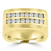 14k Yellow Gold Men's 3/4ct TDW Diamond Ring