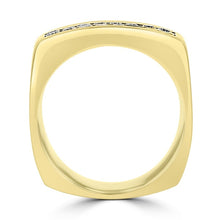 14k Yellow Gold Men's 3/4ct TDW Diamond Ring