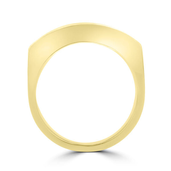 14K Yellow Gold Men's Diamond Ring 1.55ct TDW