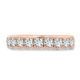 14K Rose Gold Diamond 1.25ct TDW Wedding Band