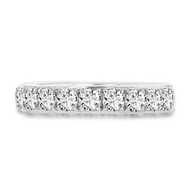 14K White Gold Diamond 1.25ct TDW Wedding Band