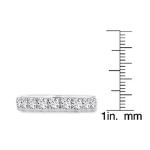 14K White Gold Diamond 1.25ct TDW Wedding Band