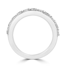 14K White Gold Diamond 1.25ct TDW Wedding Band
