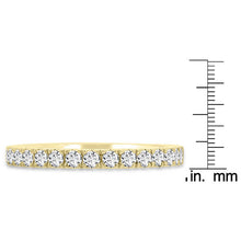 14K Yellow Gold Diamond 0.55ct TDW Wedding Band