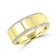 .83ct TDW 14 Karat High Polish Yellow Gold Men's Diamond Ring