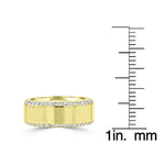.83ct TDW 14 Karat High Polish Yellow Gold Men's Diamond Ring