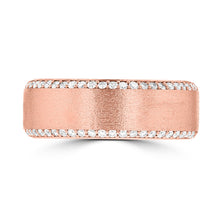 .83ct TDW 14 Karat Rose Gold Men's Diamond Ring