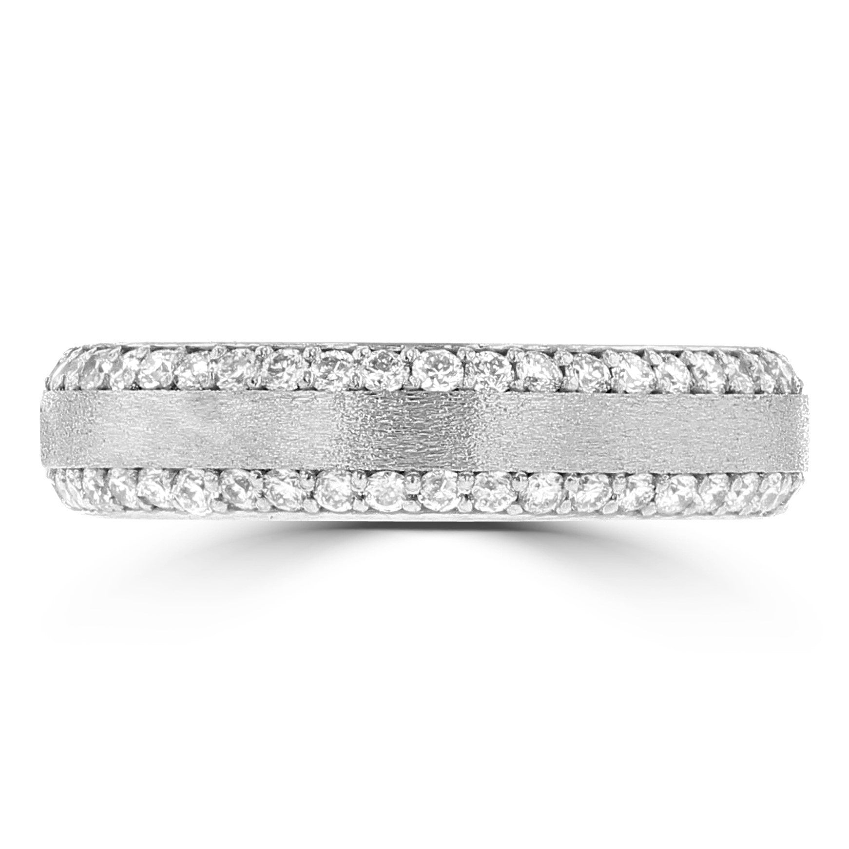 .60ct TDW 14 Karat White Gold Diamond Ring