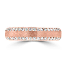 .60ct TDW 14 Karat Rose Gold Diamond Ring