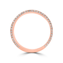 .83ct TDW 14 Karat Rose Gold Men's Diamond Ring