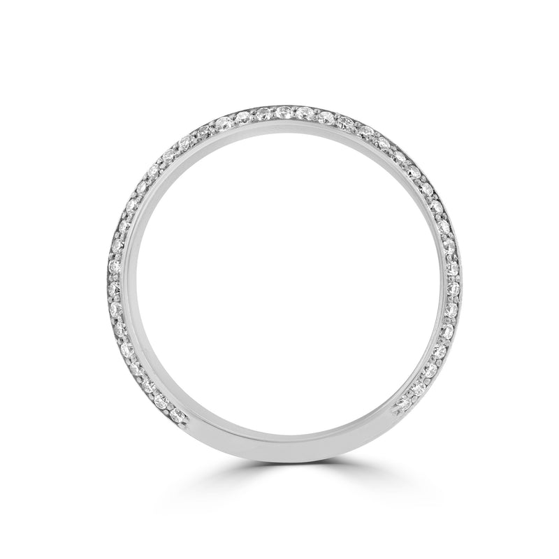 .60ct TDW 14 Karat White Gold Diamond Ring