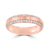 .60ct TDW 14 Karat Rose Gold Diamond Ring